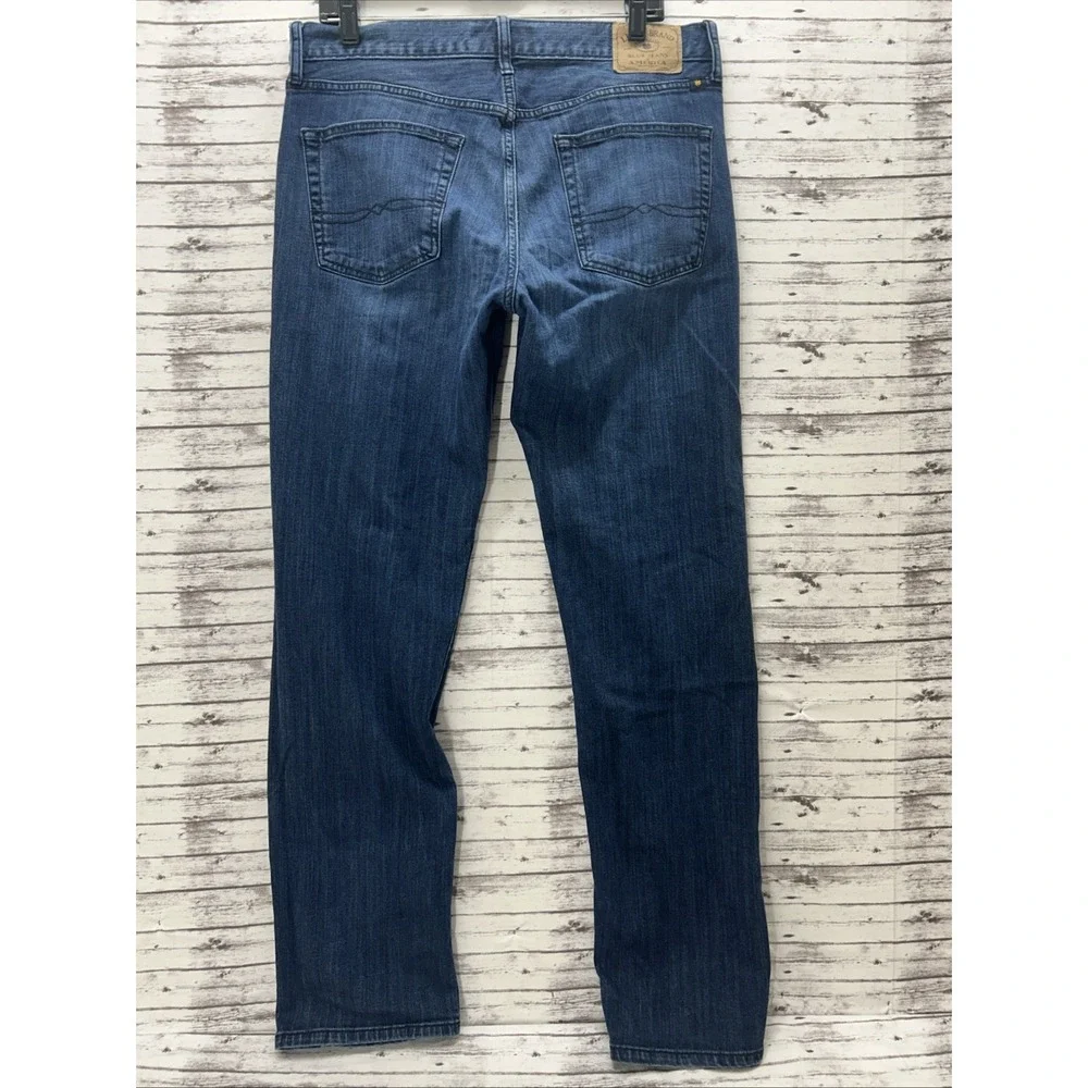 LUCKY BRAND Men's Jeans Size 34x32 221 Original Straight Medium Wash Denim